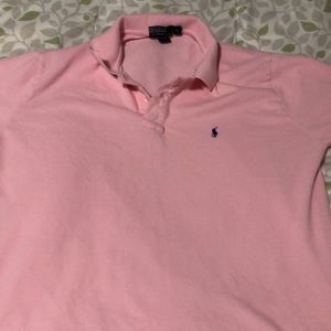 Pink Polo Shirt (Medium) Never worn